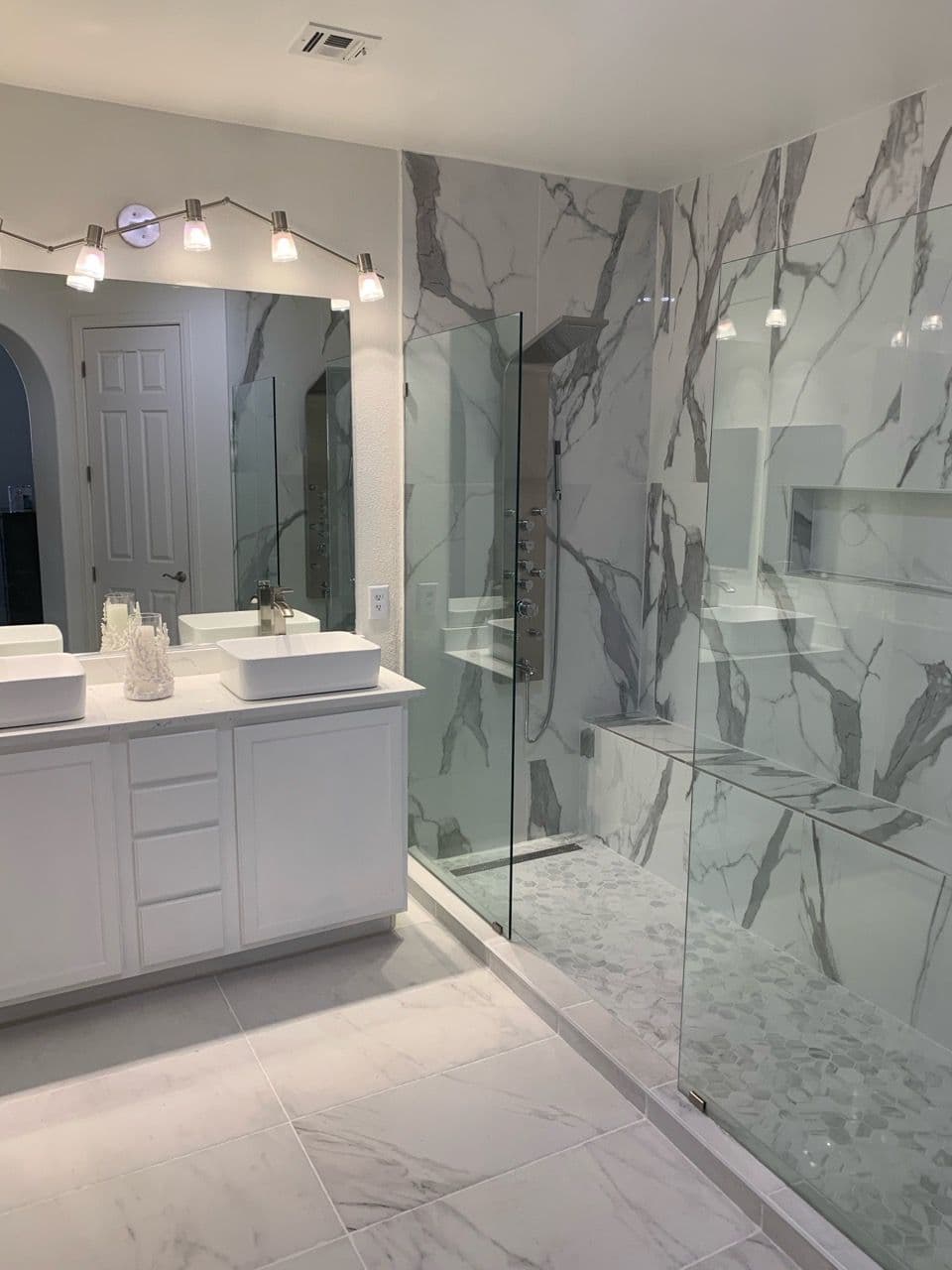 Bathroom Remodels by Arvin Construction Inc.