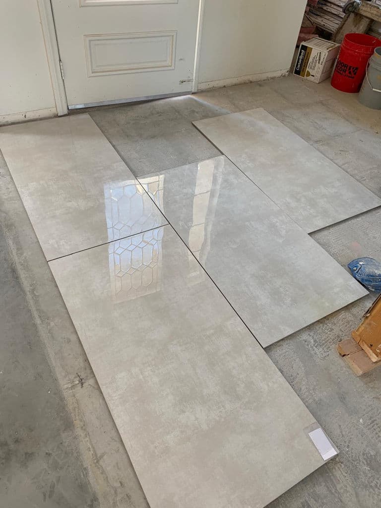 New Tile Installation Excellence by Arvin Construction image