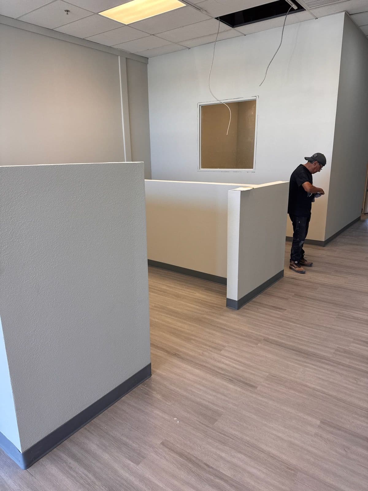 Drywall Finishing for Anylabtest Franchise Transformation image